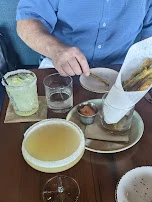 Fried Asparagus and Lemon Drop Martini